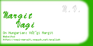 margit vagi business card